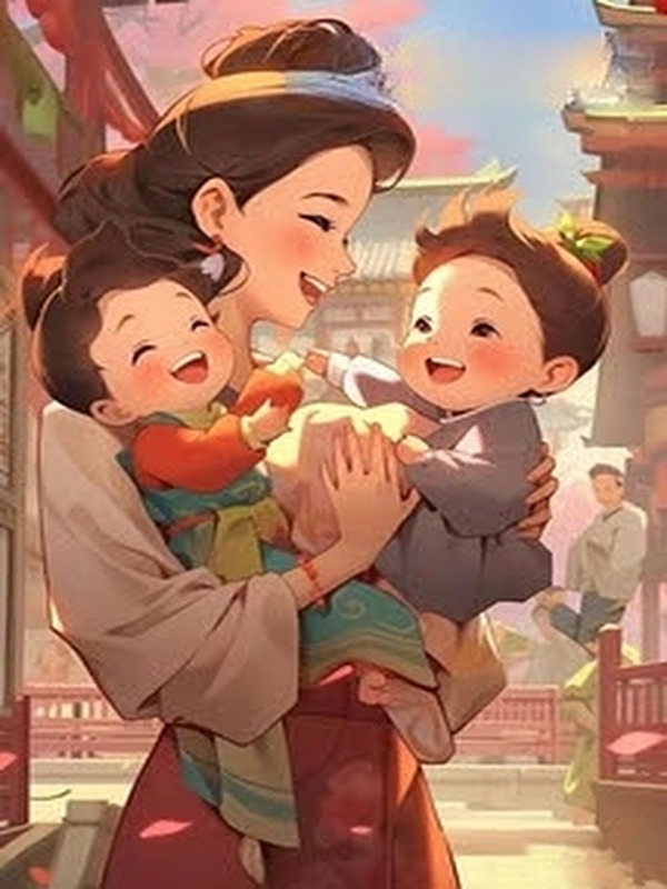 Bìa truyện Đại Vương Bách Hóa Xuyên Không Trở Thành Mẹ Kế Ác Độc Không Được Chào Đón