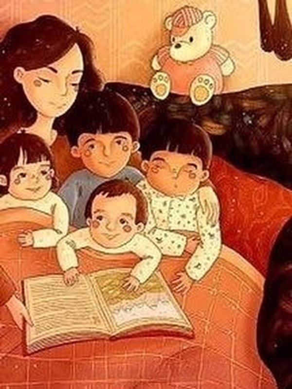 Bìa truyện Thập Niên 70 Xuyên Qua Nuôi Con Nằm Thẳng