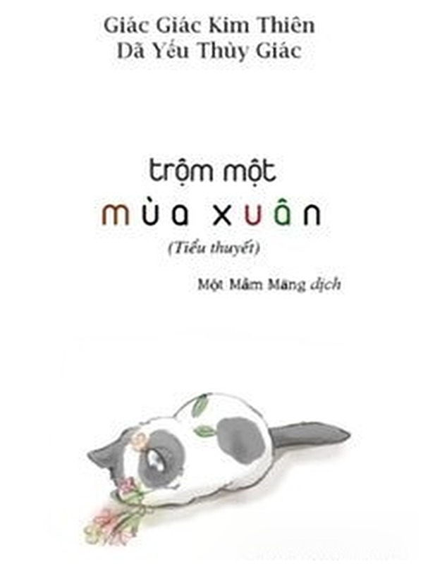 Bìa truyện Trộm Một Mùa Xuân