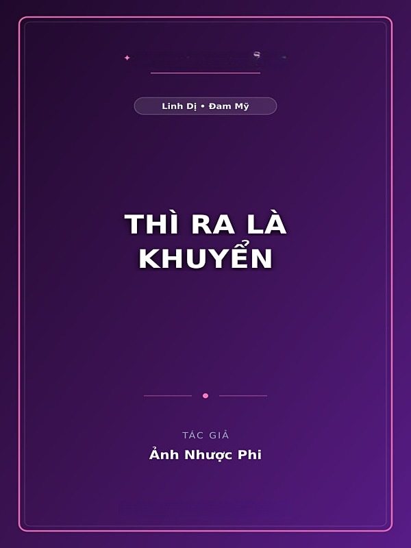 Bìa truyện Thì Ra Là Khuyển