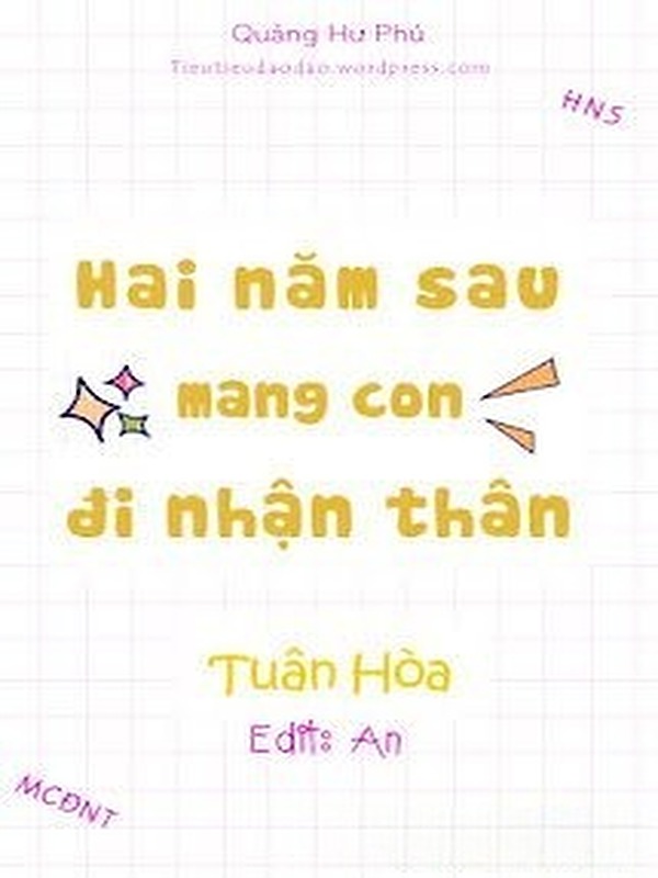 Bìa truyện Hai Năm Sau Mang Con Đi Nhận Thân