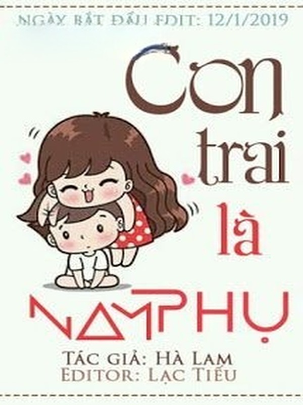 Bìa truyện Con Trai Là Nam Phụ