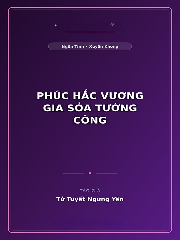 Bìa truyện Phúc Hắc Vương Gia Sỏa Tướng Công