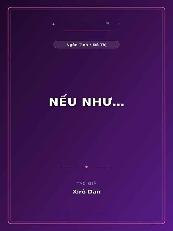 Bìa truyện Nếu Như…