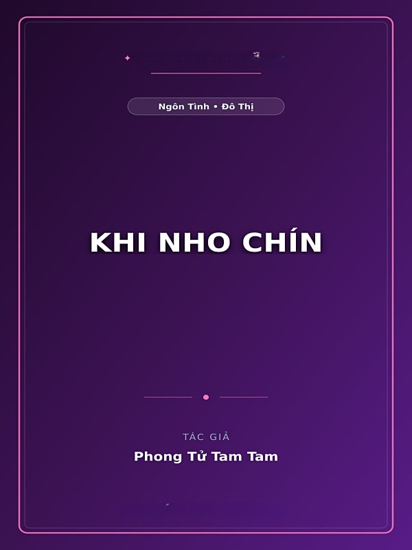 Bìa truyện Khi Nho Chín