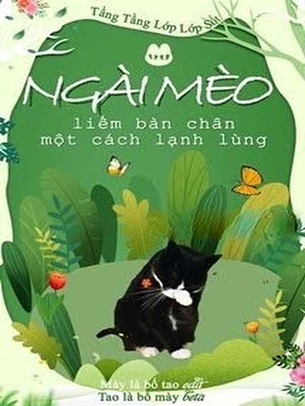 Bìa truyện Ngài Mèo Liếm Bàn Chân Một Cách Lạnh Lùng