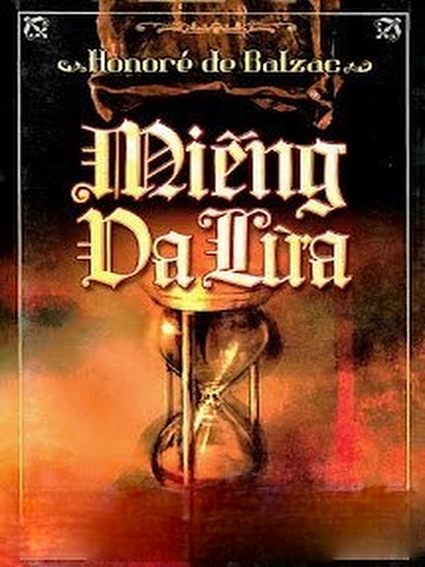 Bìa truyện Miếng Da Lừa (La Peau de chagrin)