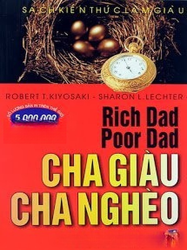Bìa truyện Cha Giàu Cha Nghèo