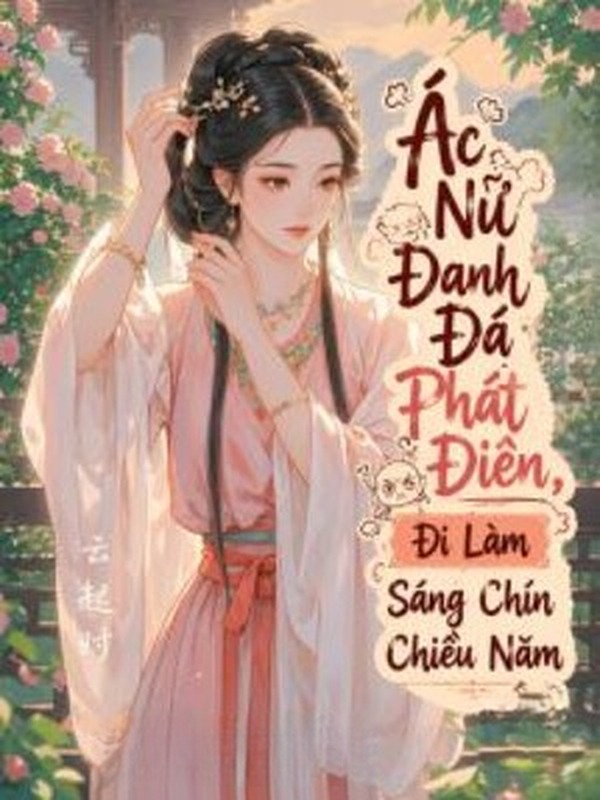 Bìa truyện Ác Nữ Đanh Đá Phát Điên, Đi Làm Sáng Chín Chiều Năm