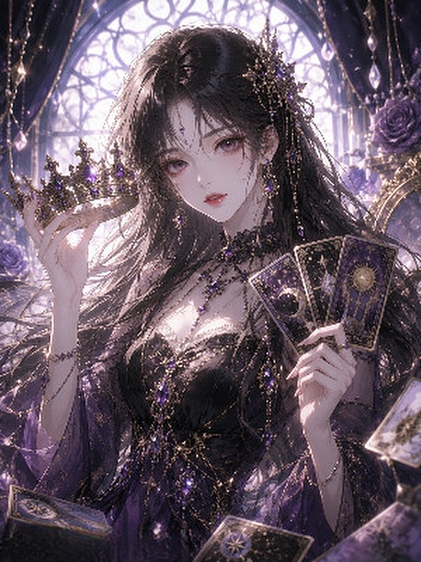 Bìa truyện Trảm Thần: Vương Miện Và Thiếu Nữ Tarot