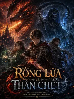 Bìa truyện Rồng Lửa và Thần Chết