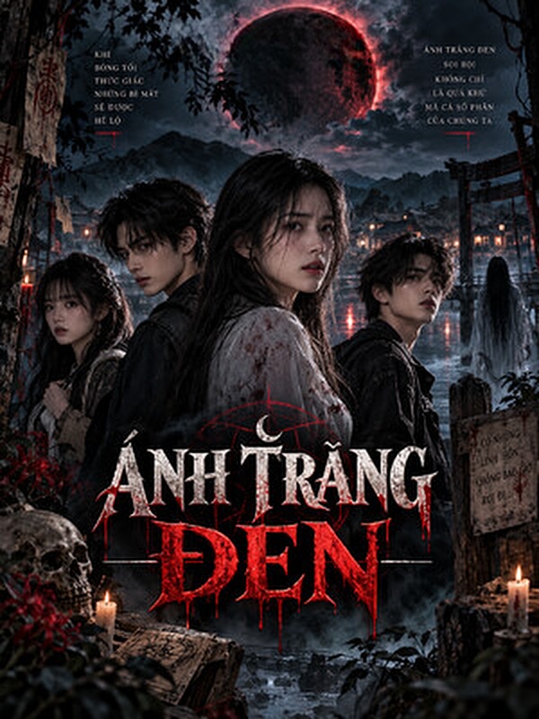 Bìa truyện Ánh Trăng Đen